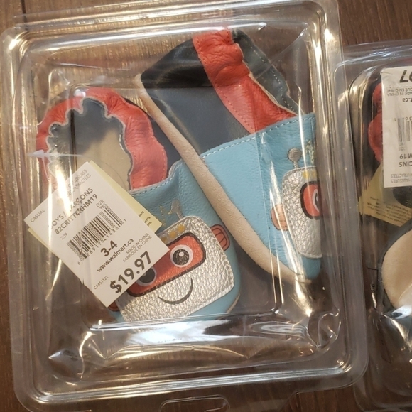 George Baby Boy 'Robot' Slippers - Picture 5 of 5